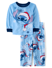 Baby And Toddler Matching Family Stitch™ Santa Hat Pajamas