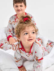 Baby And Toddler Rudolph Pajamas