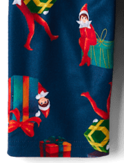 Baby And Toddler Matching Family The Elf On The Shelfâ¢ Button Front Pajamas