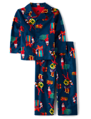 Baby And Toddler Matching Family The Elf On The Shelfâ¢ Button Front Pajamas