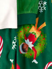 Baby And Toddler Matching Family The Elf On The Shelfâ¢ Santa Squad Pajamas