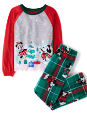 Kids Matching Family Mickey Mouseâ¢ Holiday Pajamas