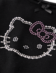 Girls Hello Kitty® Embellished Ribbed Baby Tee