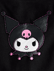 Girls Hello Kitty® Rhinestone Tiered Drop Waist Dress
