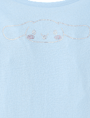 Girls Hello Kitty® Rhinestone Tiered Drop Waist Dress