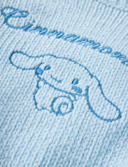 Girls Hello Kitty® Embroidered Chenille Sweater