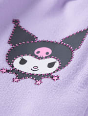 Girls Hello Kitty® Rhinestone Premium Fleece Cargo Jogger Pants