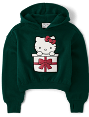 Girls Hello Kitty® Embellished Premium Fleece Hoodie