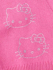 Girls Hello Kitty® Rhinestone Cardigan