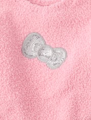 Girls Hello KittyÂ® Sequin Sweater