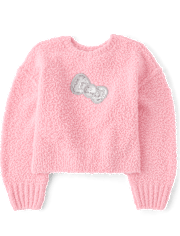 Girls Hello KittyÂ® Sequin Sweater