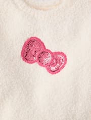 Girls Hello KittyÂ® Sequin Sweater