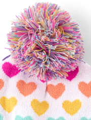 Ensemble 2 pièces Hello Kitty® Cœur Arc-en-ciel pour filles, idéal par temps froid