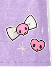 T-shirt graphique holographique Kuromi™ pour filles