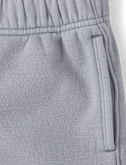 Kids Garment Dyed Premium Fleece Shorts