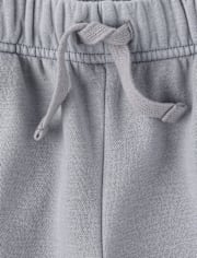 Kids Garment Dyed Premium Fleece Shorts