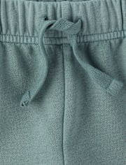 Kids Garment Dyed Premium Fleece Shorts