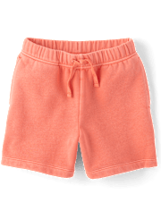 Kids Garment Dyed Premium Fleece Shorts