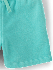 Kids Garment Dyed Premium Fleece Shorts