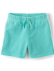 Kids Garment Dyed Premium Fleece Shorts