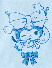 Toddler Girls Kuromi™ Glitter Baby Tee