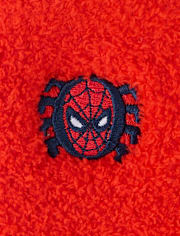 Boys Spider-Man Embroidered Cozy Socks 2-Pack