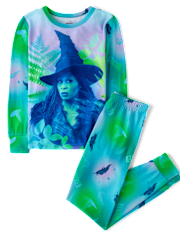 Girls Wickedâ¢ Elphaba Snug Fit Pajamas