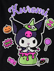 Toddler Girls Kuromiâ¢ Glow Halloween Graphic Tee