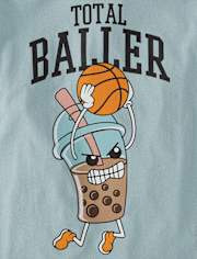 Boys Total Baller Graphic Tee