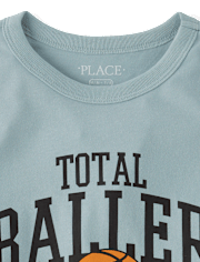 Boys Total Baller Graphic Tee