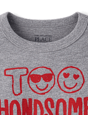 T-shirt graphique pour bébés et petits garçons trop beaux