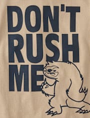 Boys Don't Rush Me Graphic Tee