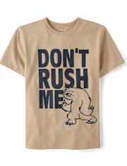 Boys Don't Rush Me Graphic Tee