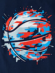 Boys Basketball Graphic Tee