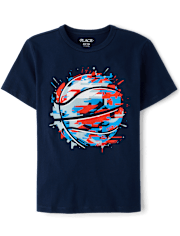 Boys Basketball Graphic Tee