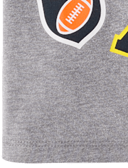 Baby And Toddler Boys Sports Patches Graphic Tee