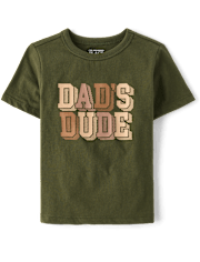 T-shirt graphique « Papa est mon pote » pour bébés et tout-petits garçons
