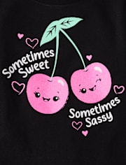 Baby And Toddler Girls Positivity Graphic Tee 3-Pack