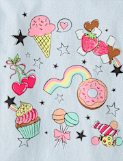 Girls Snack Food Graphic Tee