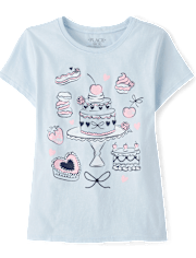 Girls Sweet Treats Graphic Tee