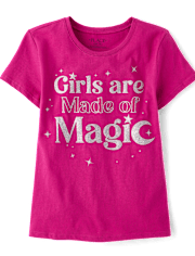 Girls Made Of Magic Graphic Tee