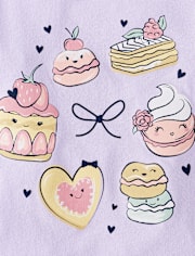 Baby And Toddler Girls Sweet Treats Graphic Tee