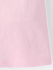 T-shirt graphique à motif de ballerines pour bébés et tout-petits