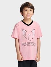 Boys Messiâ¢ Graphic V-Neck Tee
