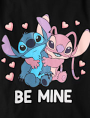 Girls Stitch™ Be Mine Valentine's Day Graphic Tee