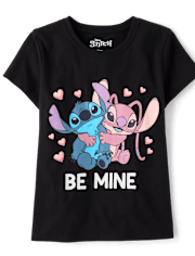 Girls Stitch™ Be Mine Valentine's Day Graphic Tee