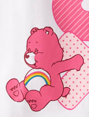 Girls Care Bears™ Ladder Valentine's Day Graphic Tee
