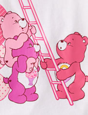 Girls Care Bears™ Ladder Valentine's Day Graphic Tee