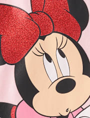 Baby And Toddler Girls Minnie Mouse™ Valentine's Day Graphic Tee