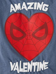 Baby And Toddler Boys Spider-Man™ Amazing Valentine Graphic Tee